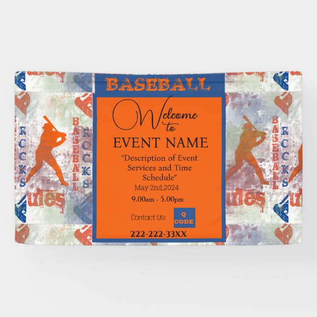 BANDEROLES BASEBALL  (Horizontal)