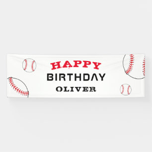 Banderoles Baseball Ball Sports Anniversaire de enfant Party
