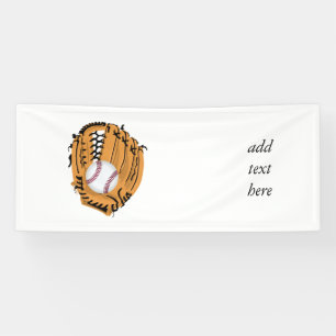 Banderoles Baseball Mitt et Ball