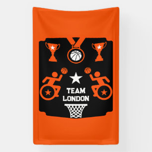 Banderoles Basket-ball Adaptive Handicap