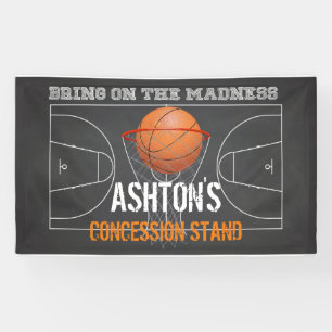 Banderoles Basket-ball Anniversaire, Basket-ball thème, Anniv