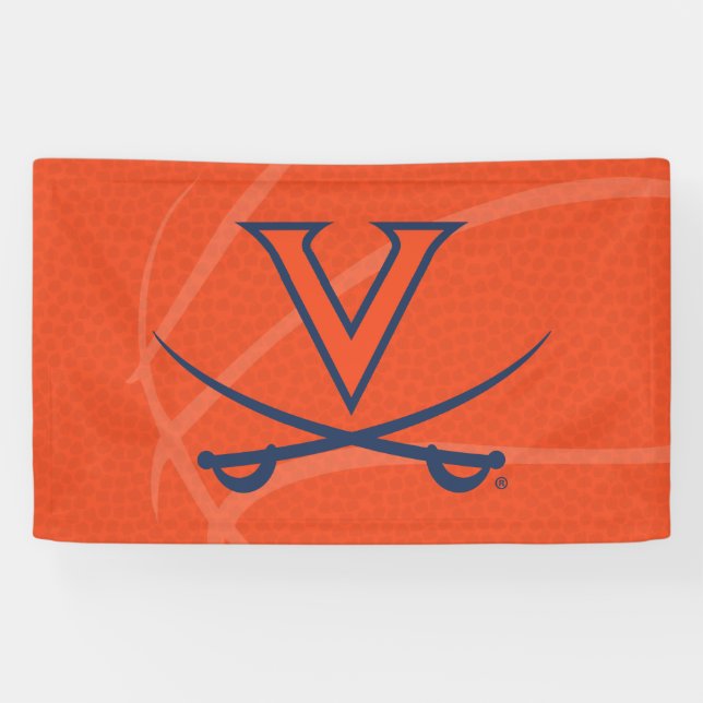 Banderoles Basket-ball des Cavaliers de la Virginie (Horizontal)