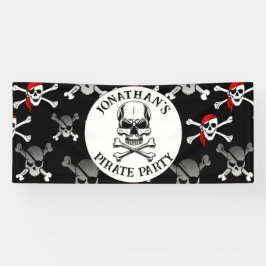 Banderoles Bateaux Pirates Anniversaire