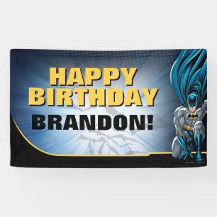 Banderoles Batman   Joyeux anniversaire