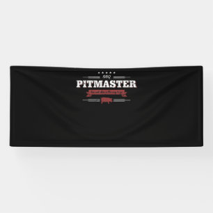 Banderoles BBQ   BBQ Pitmaster Faible Et Lent Est Une Manière