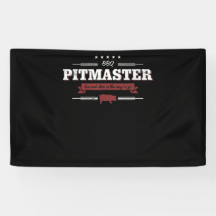 Banderoles BBQ   BBQ Pitmaster Faible Et Lent Est Une Manière