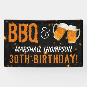 Banderoles BBQ et Bière, Son Anniversaire