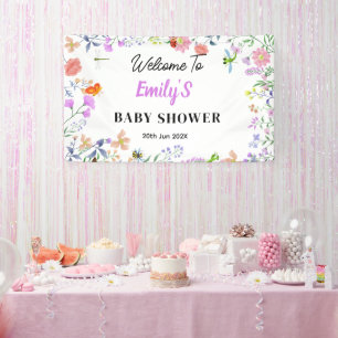 Banderoles Bébé Shower Personnalisé Little Love Bug