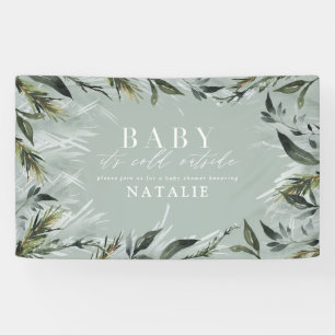 Banderoles Bébé son baby shower froid