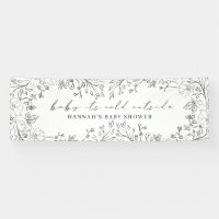 Bébé son froid à l'extérieur Whimsical Floral Line