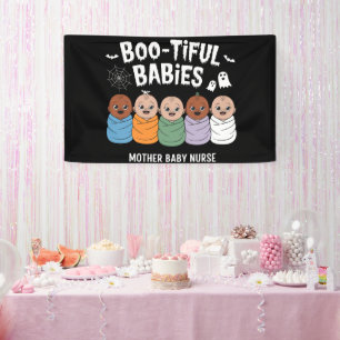 Banderoles Bébés nourrissants Mère Bébé Infirmière Halloween
