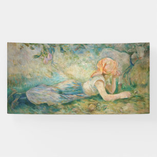 Banderoles Berthe Morisot - Berger au repos