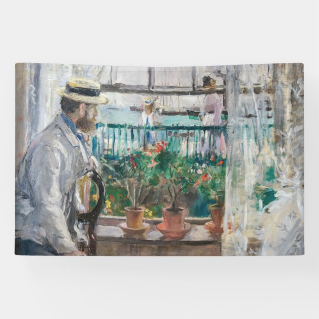 Banderoles Berthe Morisot - Eugene Manet sur l'île de Wight (Horizontal)