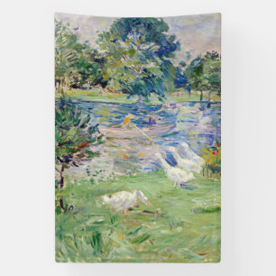 Banderoles Berthe Morisot - Fille en bateau avec oie