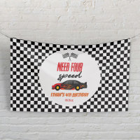 Besoin d'une voiture de course rouge pour un anniv