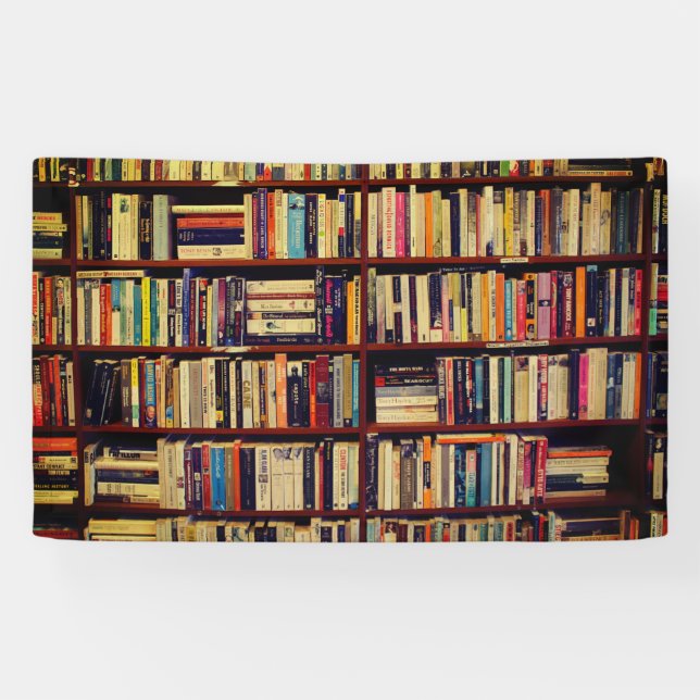 Banderoles Bibliothèque étagères (Horizontal)