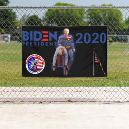 Banderoles Biden 2020 : Les Républicains contre Trump