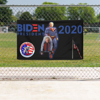 Banderoles Biden 2020 : Les Républicains contre Trump