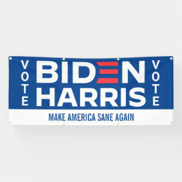 Banderoles Biden Harris Personnalisé Légende Élection du prés
