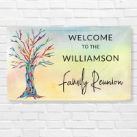 Bienvenue à la réunion familiale de l'arbre famili