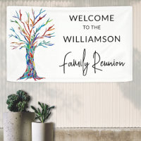 Bienvenue à la réunion familiale de l'arbre famili