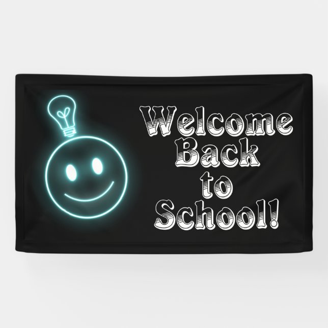 Banderoles Bienvenue à l'école (Horizontal)