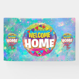 Banderoles Bienvenue Accueil personnalisé Vinyl Banner 3' x 5