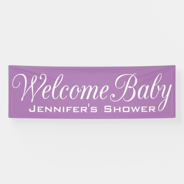 Banderoles Bienvenue bébé (Horizontal)