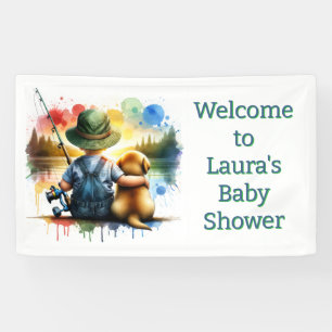 Banderoles Bienvenue dans notre Baby shower Personnalisé