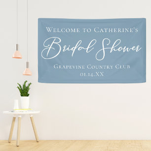 Banderoles Bienvenue personnalisée pour une fête prénuptiale