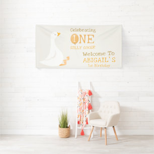 Banderoles Bienvenue pour le 1er anniversaire de One Silly Go