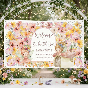 Banderoles Bienvenue pour le premier anniversaire au Pays des