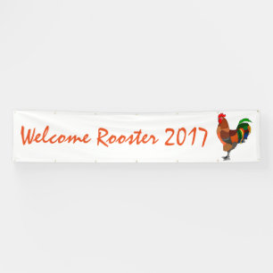 Banderoles Bienvenue Rooster 2017
