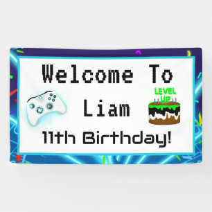 Banderoles Bienvenue sur Joyeux Anniversaire Coup Critique !