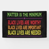 Black Lives Matt, Reste Raciste, Blm