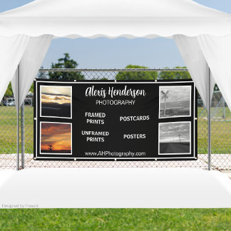 Banderoles Black & White Modern 4 Photo Produits disponibles