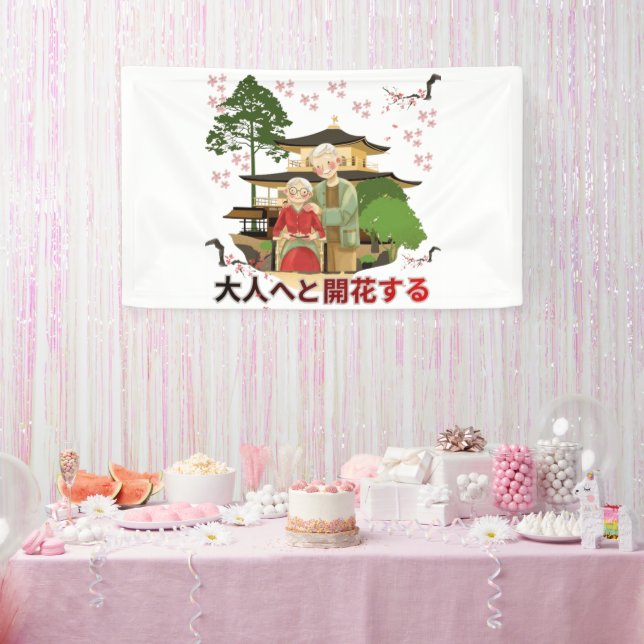 Banderoles Bloom into adulthood (Fête)