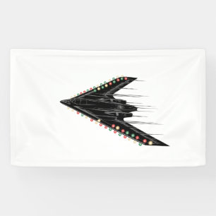Banderoles Bombardier furtif B-2 Esprit Jet Plane 4 juillet