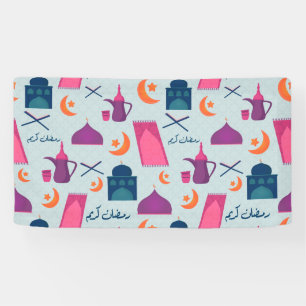 Banderoles Bon Motif du Ramadan