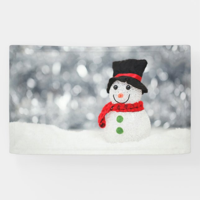 Banderoles Bonhommes de neige (Horizontal)