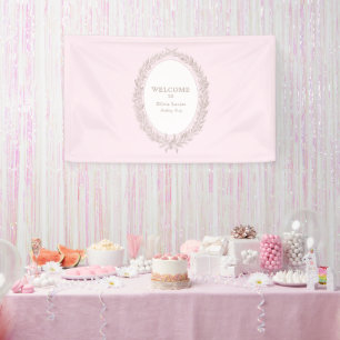 Banderoles Bonjour Bebe Pâtisserie Française Anniversaire