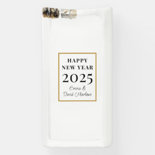 Banderoles Bonne année customisée 2025