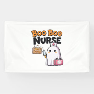 Banderoles Boo Boo Infirmière En Service Classique T-Shirt