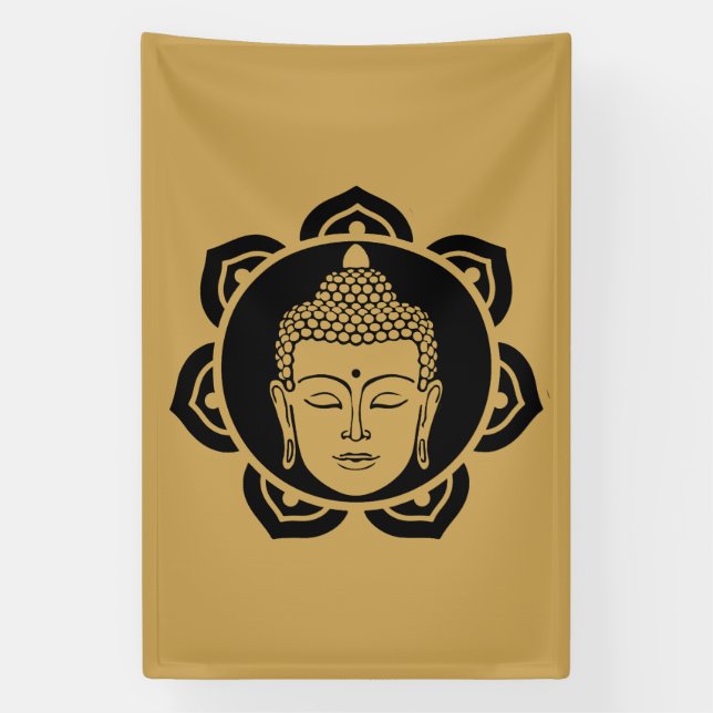 Banderoles Bouddha Vesak Bouddha Purnima Bouddha Day (Verticale)