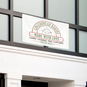 Banderoles boulangerie à pain d'épice