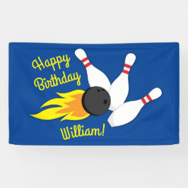 Banderoles Bowling Anniversaire de enfant Party Cute Sports