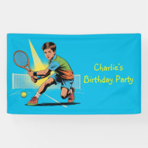 Boy Tennis Anniversaire Party