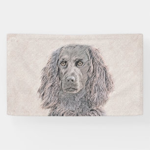 Banderoles Boykin Spaniel Paining - Cute Original Dog Art
