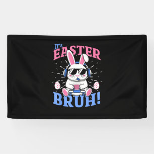 Banderoles Bruh Pâques Bunny Joueur Jeu Vidéo Jeux Hommes Gar