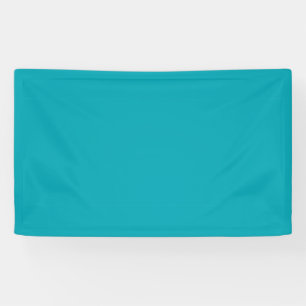 Banderoles BUDGET Peacock Blue Turquoise Monochrome Mariage
